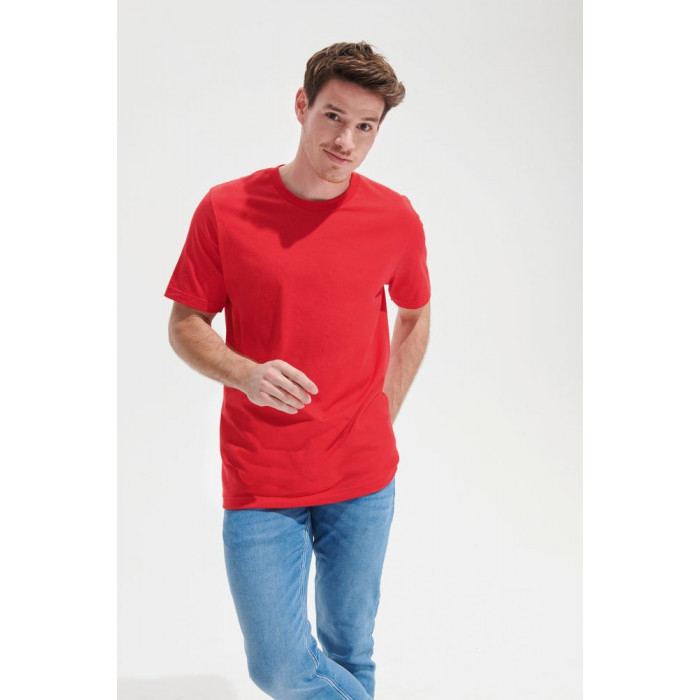 Футболка унисекс Tuner, оранжевая, размер 4XL