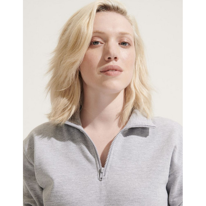 Толстовка унисекс Conrad, серый меланж, размер 4XL