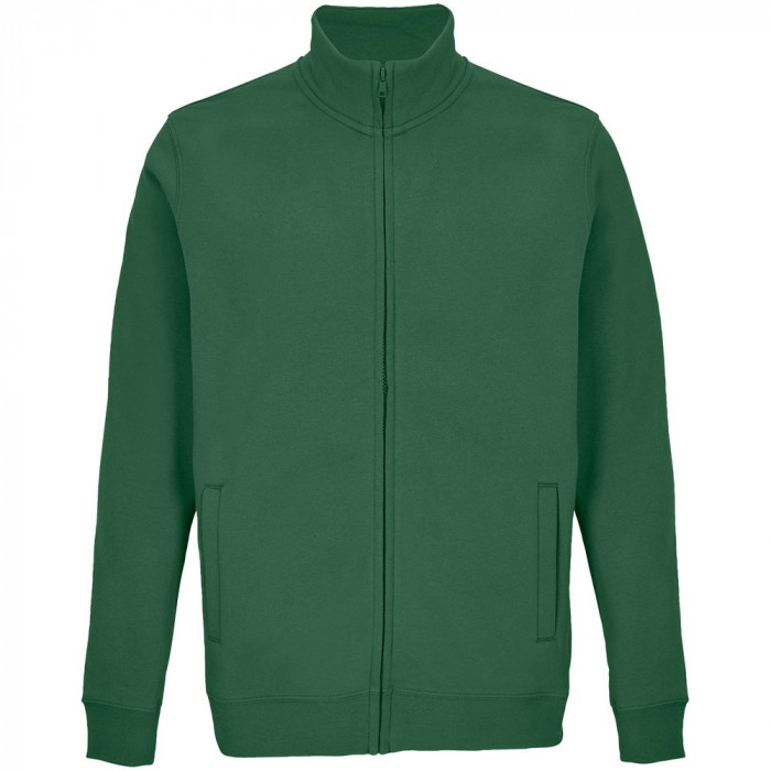 Толстовка унисекс Cooper, темно-зеленая, размер 4XL