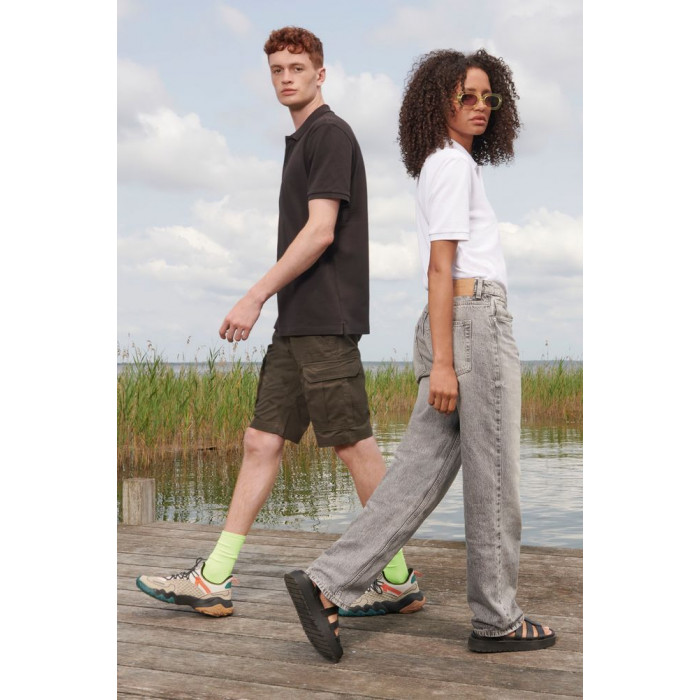 Рубашка поло унисекс Pegase, белая, размер 4XL