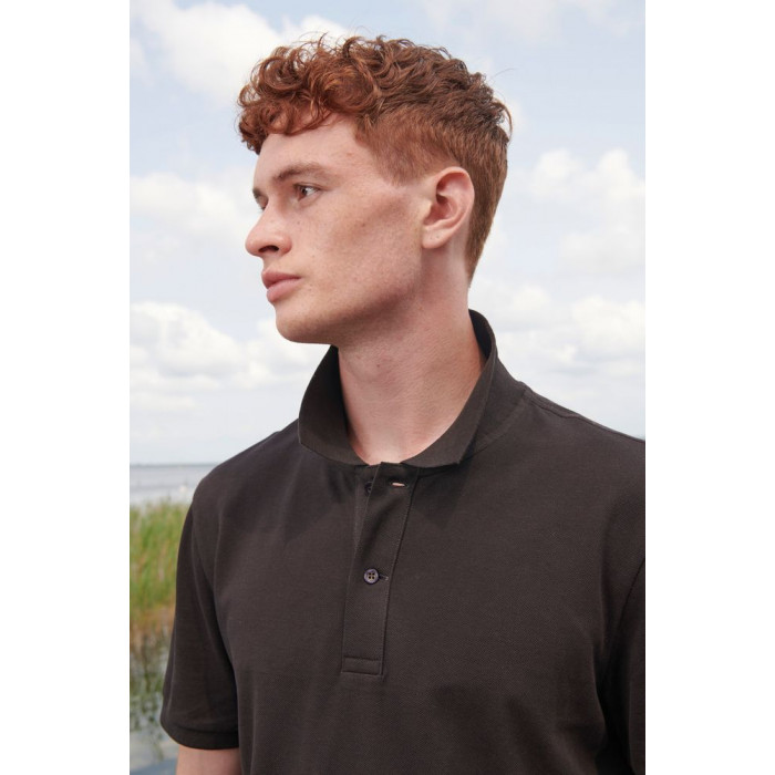 Рубашка поло унисекс Pegase, серый меланж, размер XXL