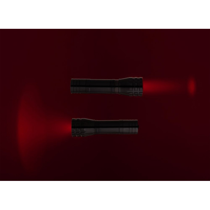 Фонарик с фокусировкой луча Beaming, черный