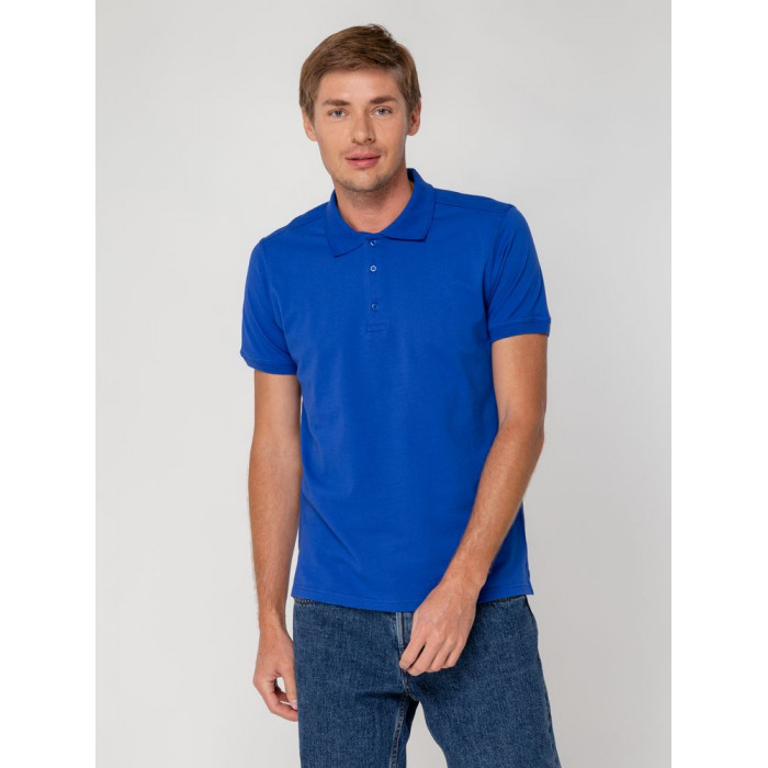 Рубашка поло мужская Virma Stretch, ярко-синяя (royal), размер XXL