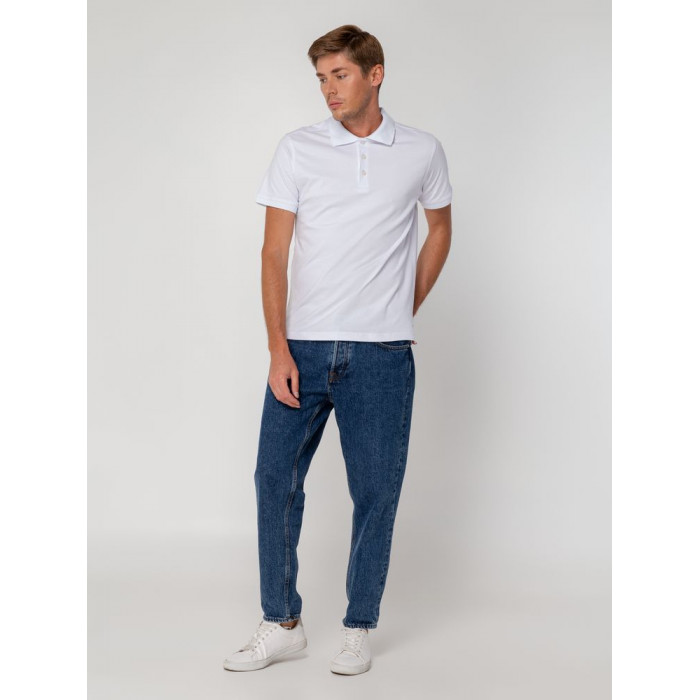 Рубашка поло мужская Virma Stretch, белая, размер XXL