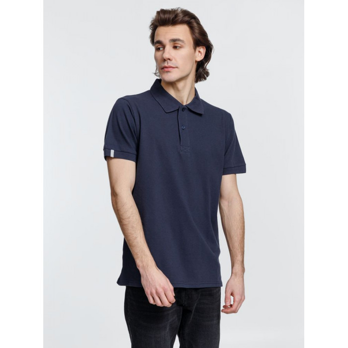 Рубашка поло мужская Virma Premium, темно-синяя, размер 3XL