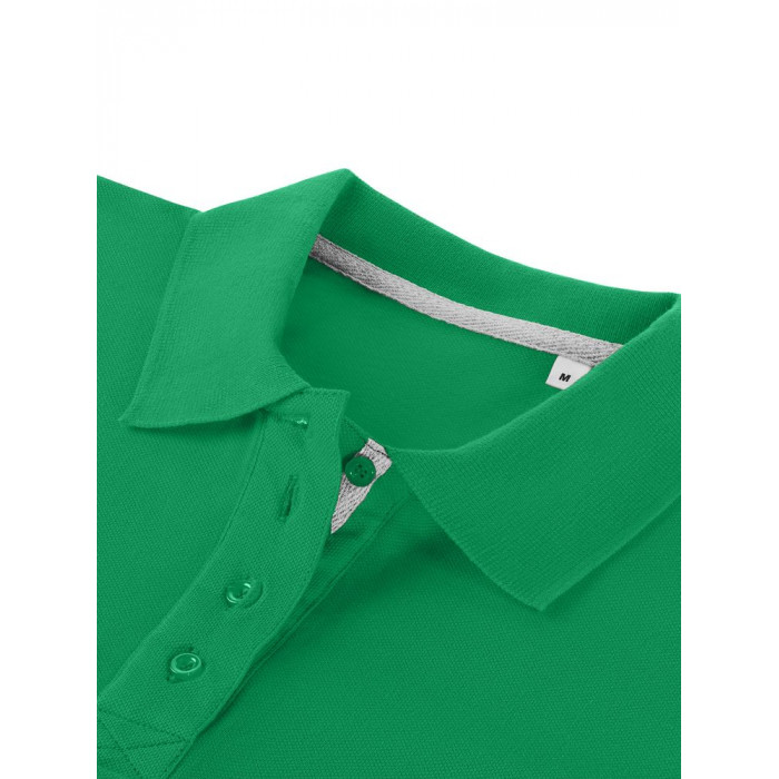 Рубашка поло женская Virma Premium Lady, зеленая, размер 3XL