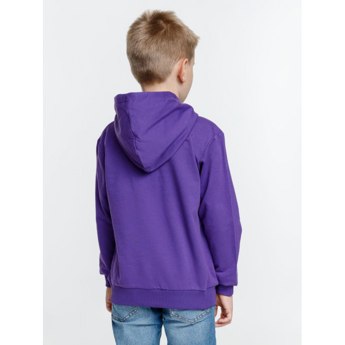 Толстовка с капюшоном детская Kirenga Kids, фиолетовая, 14 лет