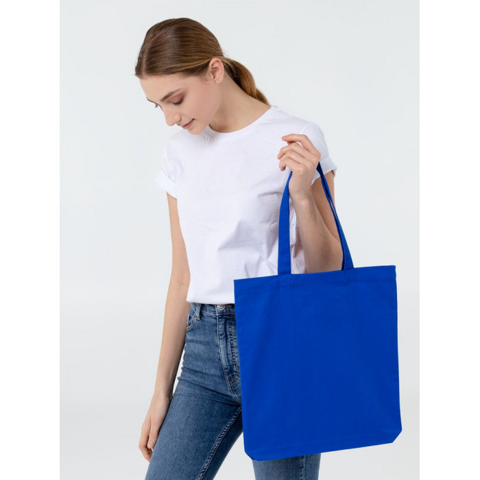 Холщовая сумка Avoska, ярко-синяя
