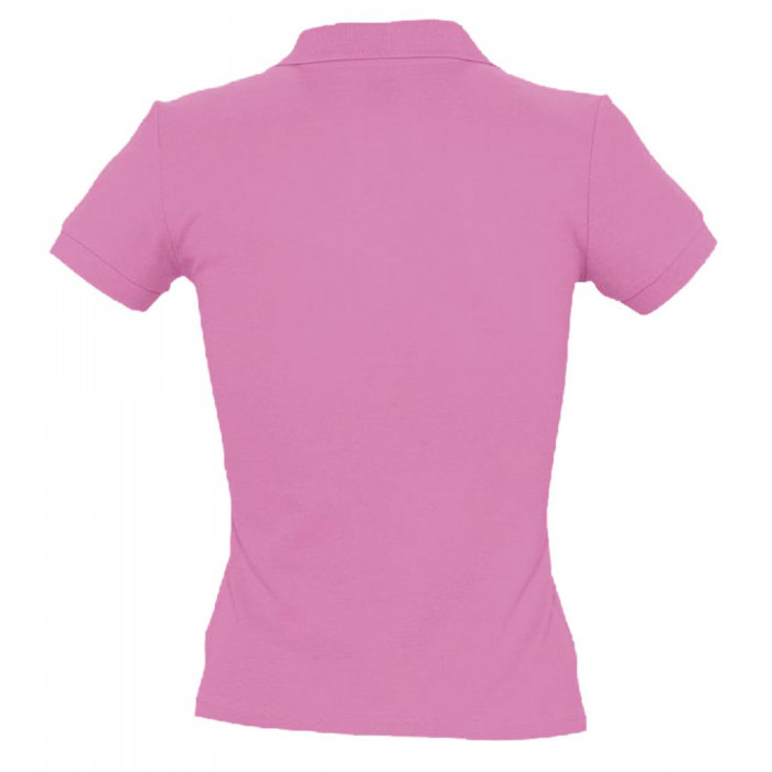 Рубашка поло женская People 210 "розовая орхидея", размер S