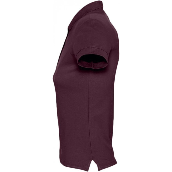 Рубашка поло женская Passion 170 бордовая, размер XXL