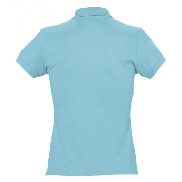 Рубашка поло женская Passion 170 бирюзовая, размер XXL