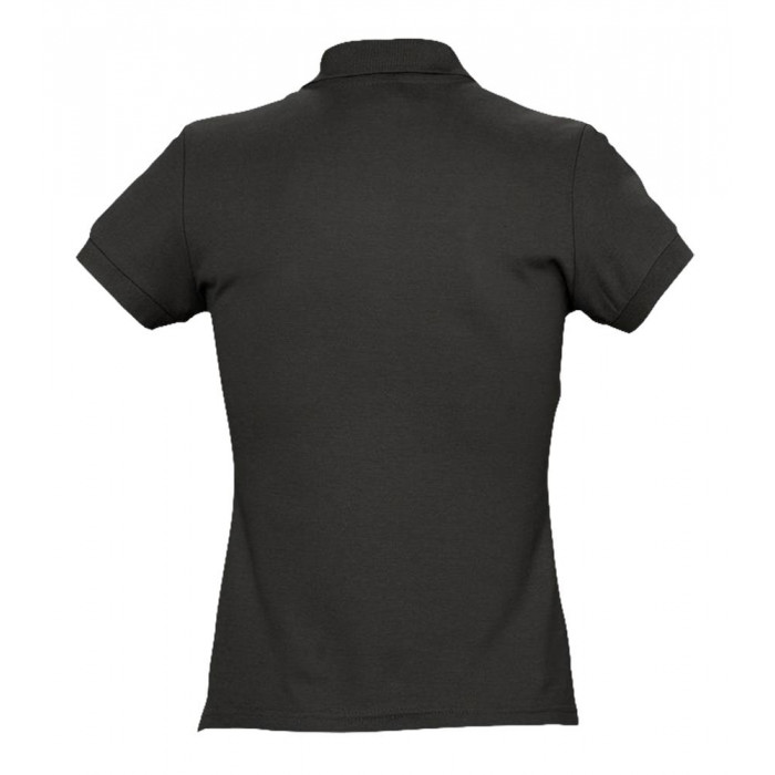 Рубашка поло женская Passion 170 черная, размер XXL