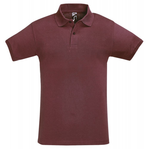 Рубашка поло мужская Perfect Men 180, бордовая, размер 3XL