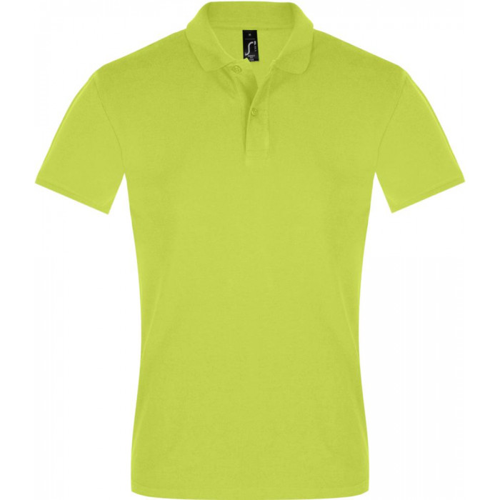 Рубашка поло мужская Perfect Men 180 зеленое яблоко