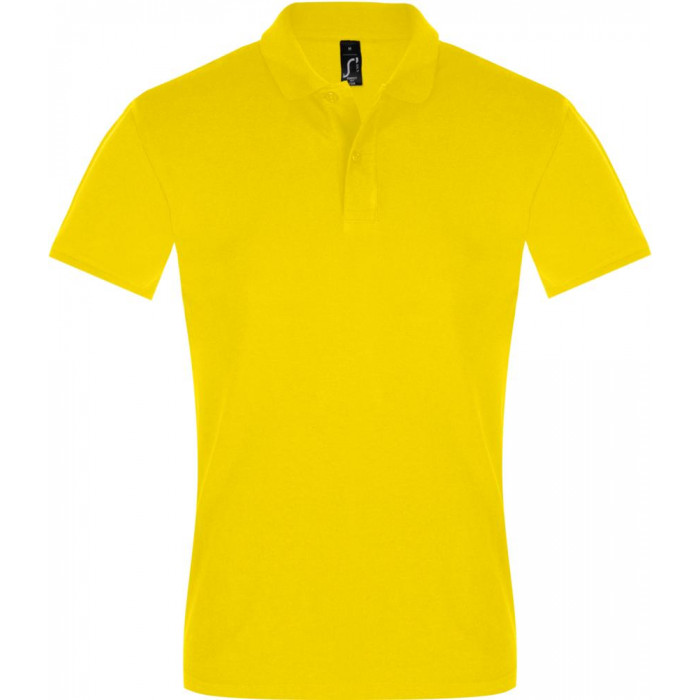 Рубашка поло мужская Perfect Men 180 желтая, размер 3XL