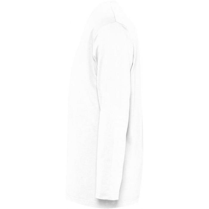 Футболка мужская с длинным рукавом Monarch 150 белая, размер 3XL