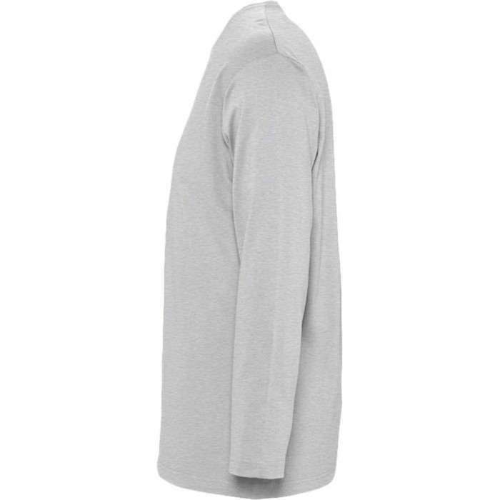 Футболка мужская с длинным рукавом Monarch 150 серый меланж, размер XXL