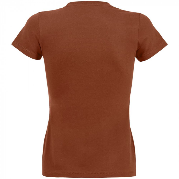 Футболка женская Imperial Women 190, коричневая (терракотовая), размер XXL