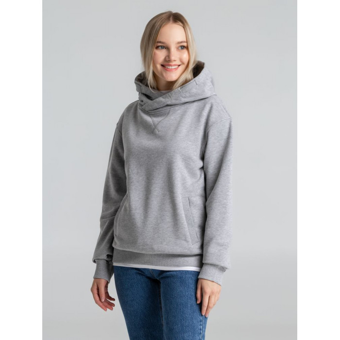 Толстовка Kulonga Terry, серый меланж, размер XS
