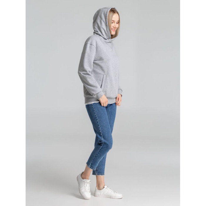 Толстовка Kulonga Terry, серый меланж, размер XS