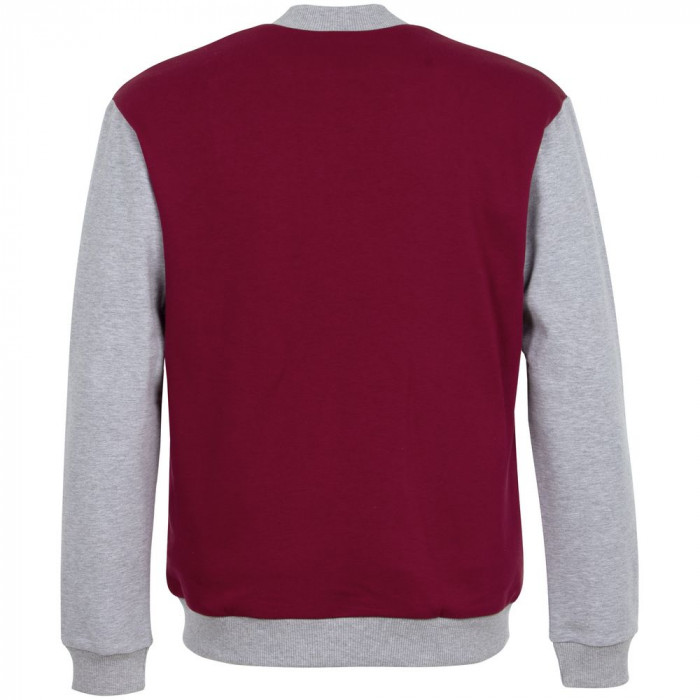 Бомбер College, бордовый, размер XS