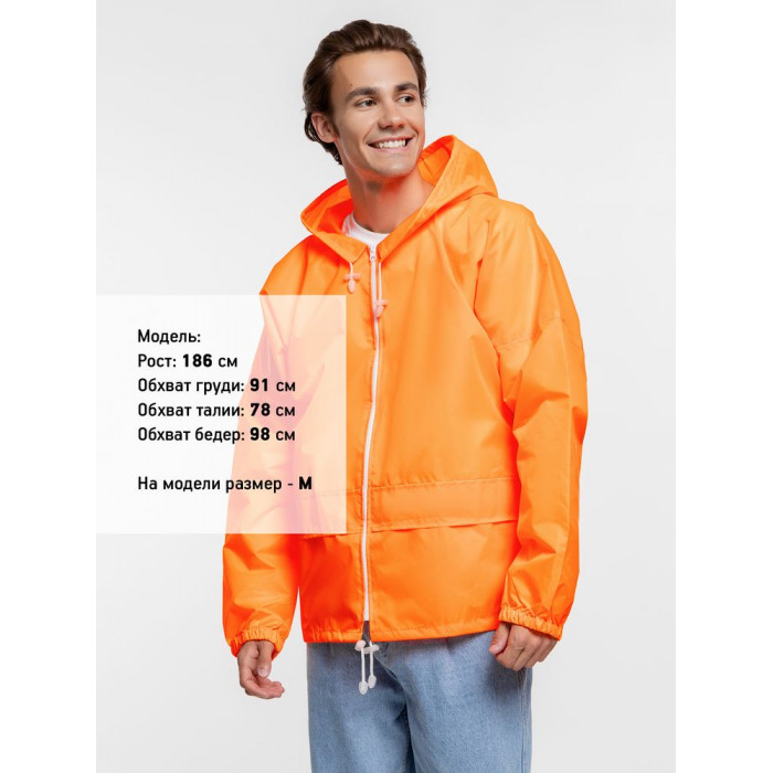Ветровка Kivach Promo оранжевый неон, размер 3XL