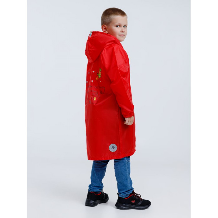 Дождевик детский Rainman Kids красный, 10-12 лет