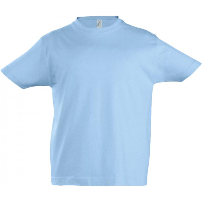 Футболка детская Imperial Kids 190 голубая, на рост 130-140 см (10 лет)