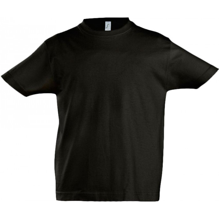 Футболка детская Imperial Kids черная, на рост 142-152 см (12 лет)