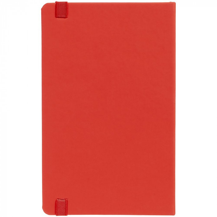 Блокнот Shall Round, красный