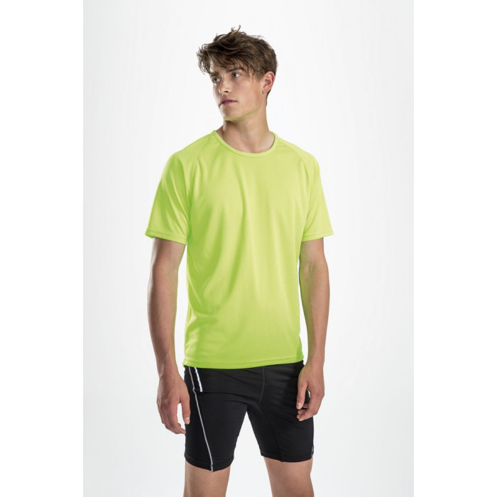 Футболка унисекс Sporty 140 оранжевый неон, размер 3XL