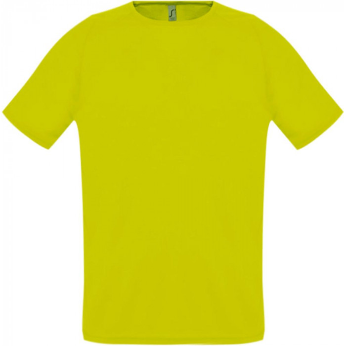 Футболка унисекс Sporty 140 желтый неон, размер 3XL