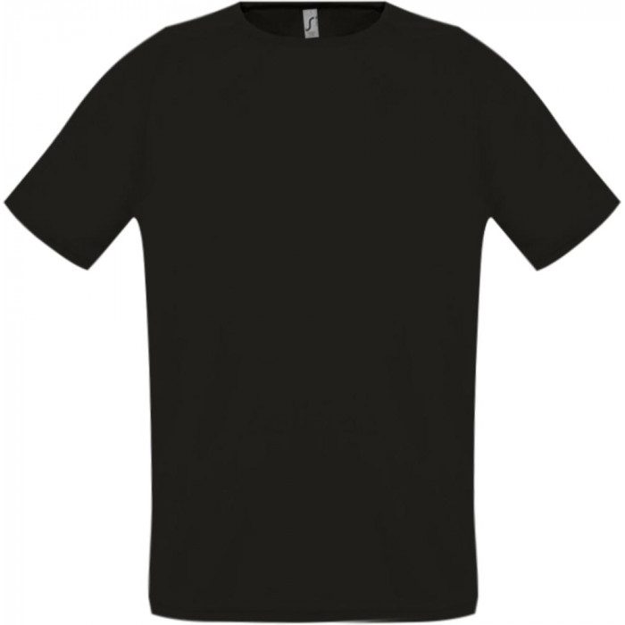Футболка унисекс Sporty 140 черная, размер 3XL