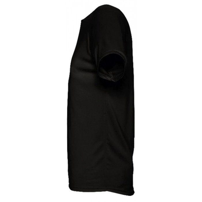 Футболка унисекс Sporty 140 черная, размер 3XL