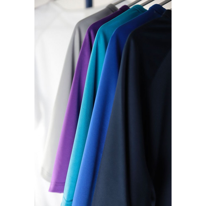 Футболка унисекс Sporty 140 бирюзовая, размер 3XL