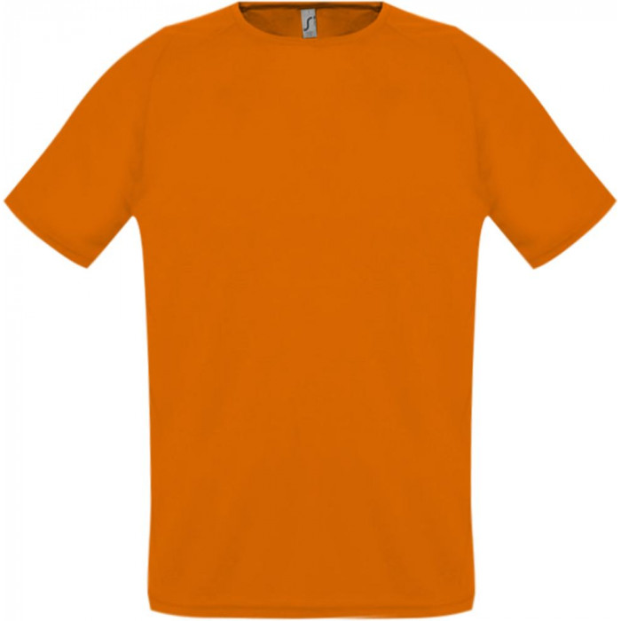 Футболка унисекс Sporty 140 оранжевая, размер 3XL