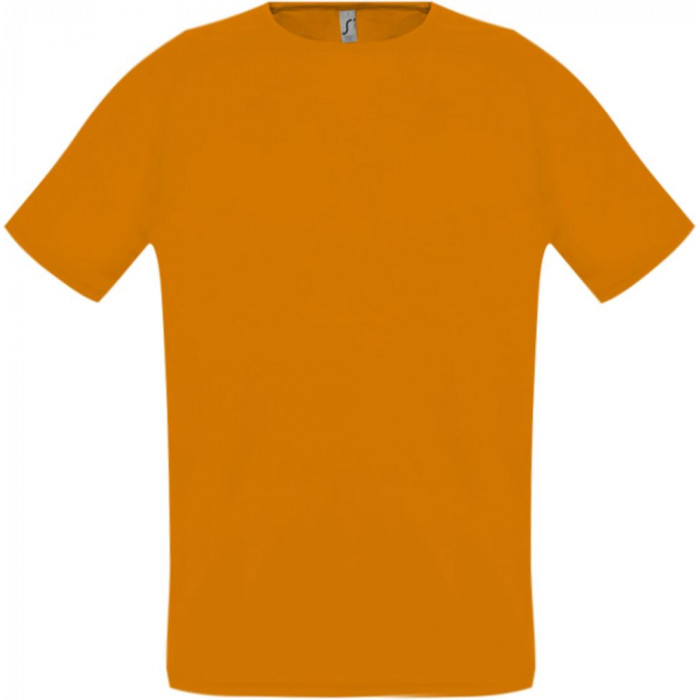 Футболка унисекс Sporty 140 оранжевый неон, размер 3XL