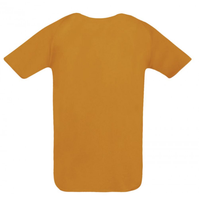 Футболка унисекс Sporty 140 оранжевый неон, размер 3XL