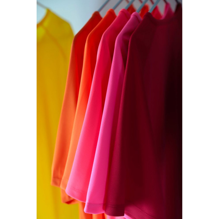 Футболка унисекс Sporty 140 оранжевый неон, размер 3XL