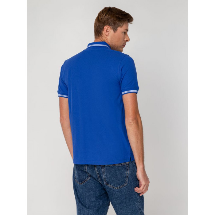 Рубашка поло Virma Stripes, ярко-синяя, размер 3XL