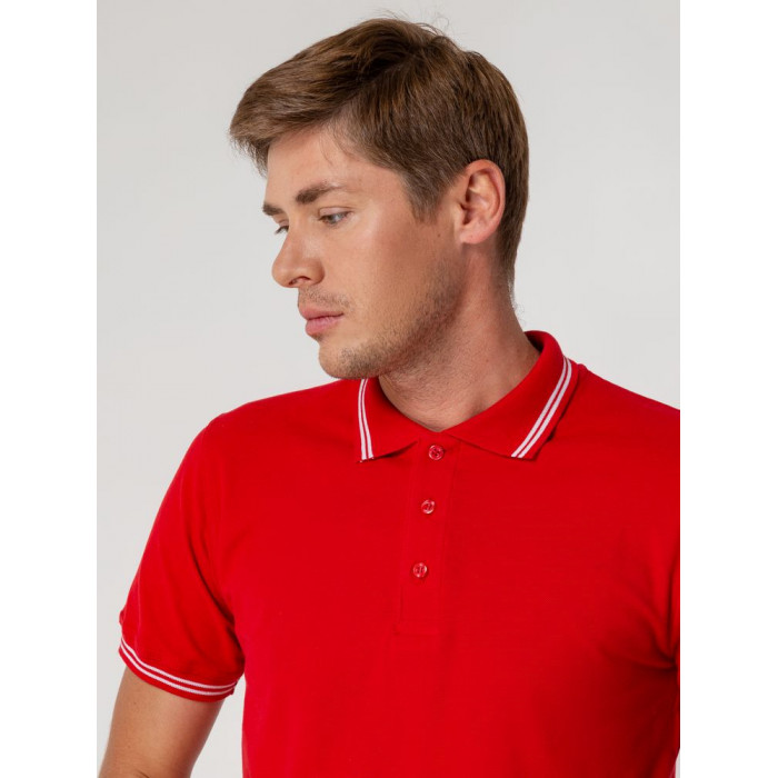 Рубашка поло Virma Stripes, красная, размер 3XL