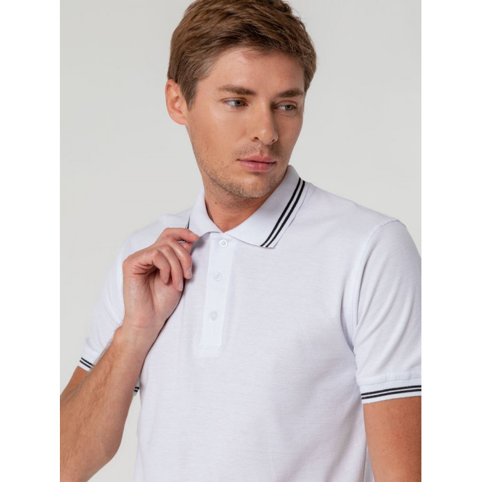 Рубашка поло Virma Stripes, белая
