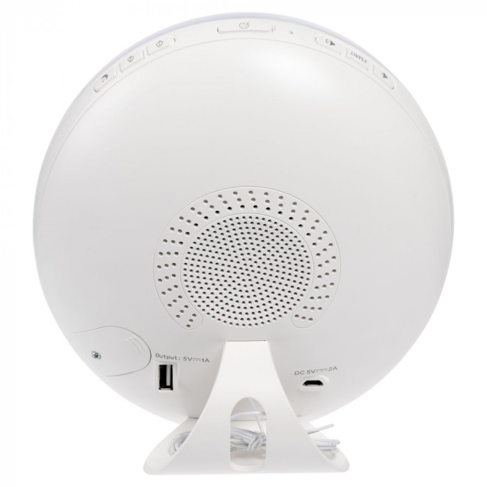 Мультимедийная станция с имитацией солнечного света dreamTime, ver.2, белая