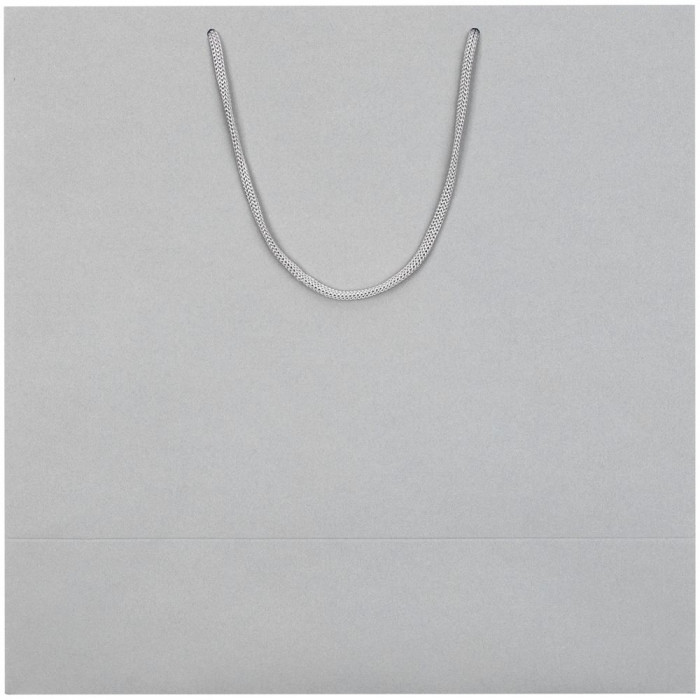 Пакет бумажный Porta L, серый