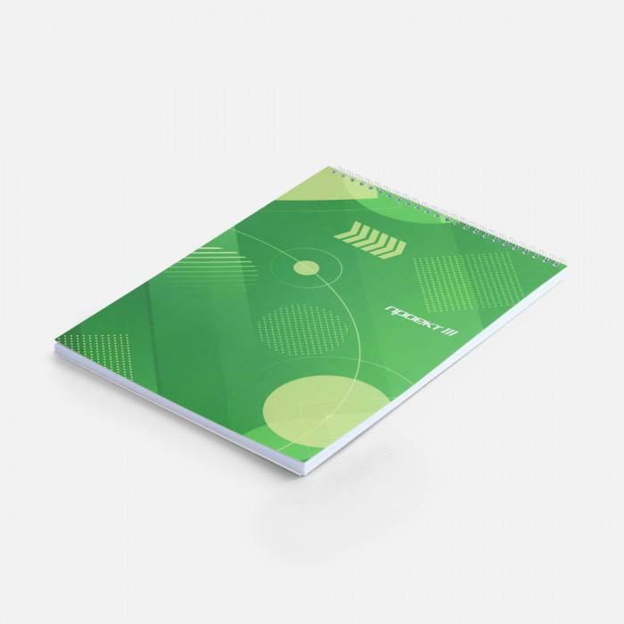 Блокнот на заказ Sketch Print M, в клетку