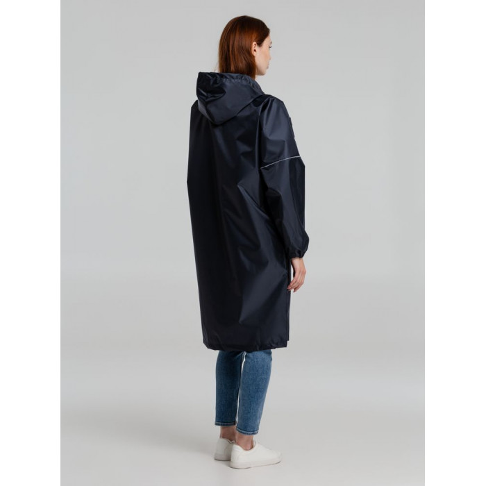 Дождевик со светоотражающими элементами Rainman Blink, темно-синий, размер XS
