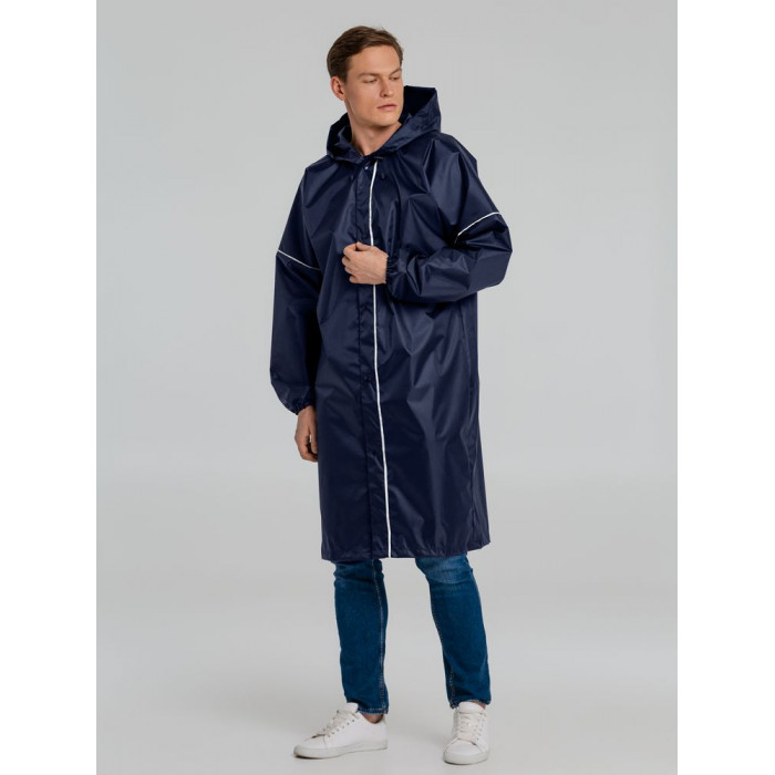Дождевик со светоотражающими элементами Rainman Blink, синий, размер XXL