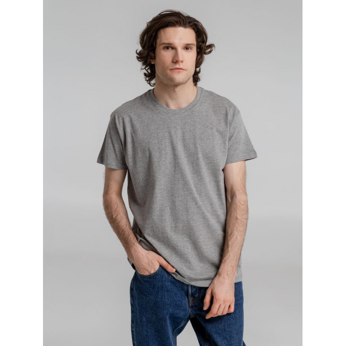 Футболка Imperial 190 серый меланж, размер 5XL