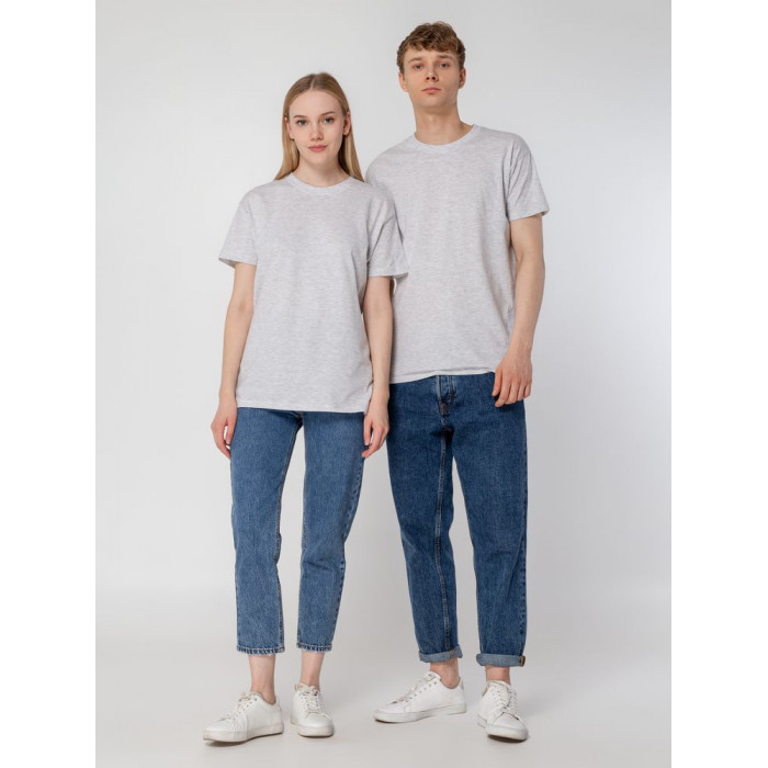 Футболка Regent 150 светло-серый меланж, размер XXS