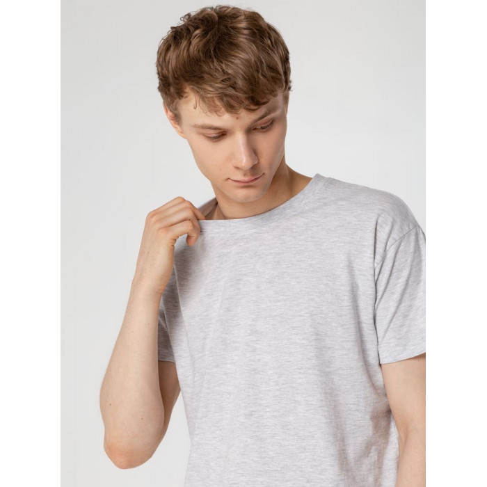 Футболка Regent 150 светло-серый меланж, размер XXS